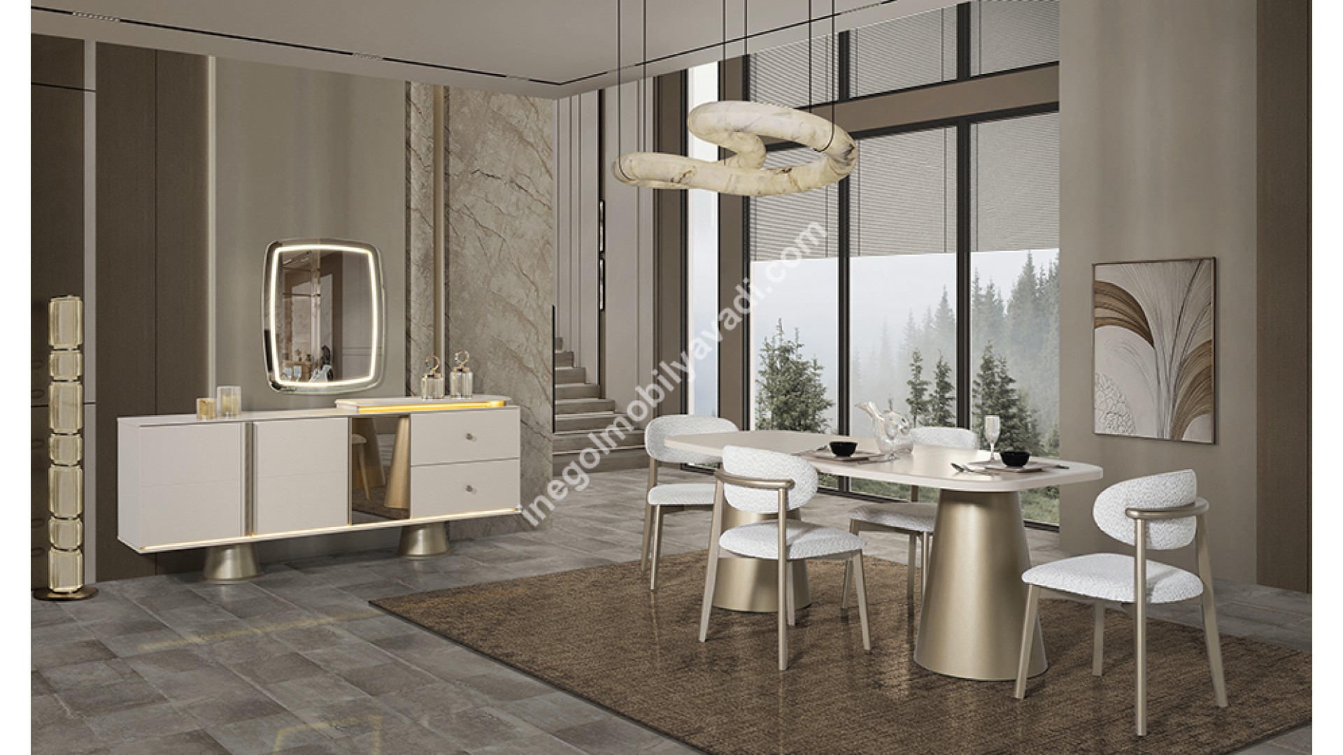 Dolce Yemek Odası Takımı 